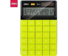 Skaičiuoklė Deli DELI CALCULATOR 1589 Žalias