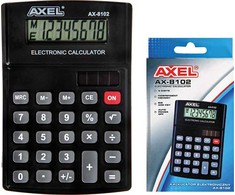 Axel Ax-8102 biuro skaičiuoklis, 8 skaitmenų