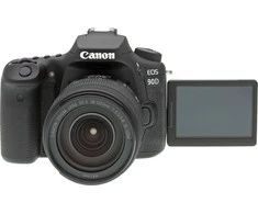 Canon EOS 90D + EF-S 18-135mm f/3.5-5.6 IS USM SLR fotoaparato komplektas 32,5 MP CMOS 6960 x 4640 pikseliai Juoda