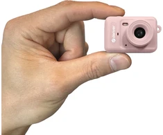 Skaitmeninis fotoaparatas Denver Mini aparat cyfrowy DMC-1003RO ROSE 0.3MPIX CMOS rožinė