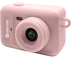 Skaitmeninis fotoaparatas Denver Mini aparat cyfrowy DMC-1003RO ROSE 0.3MPIX CMOS rožinė