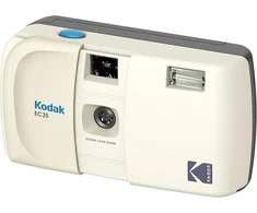 Kodak EC35 35mm Film Camera Vanilla Baltas