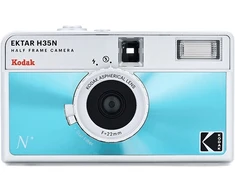 Kodak EKTAR H35N Kompaktowa kamera filmowa 35 mm Mėlyna, Sidabrinė