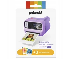 Skaitmeninis fotoaparatas Polaroid Go Gen 3 Violetinė + Color Film Bundle (8 zdjęć) (6654)