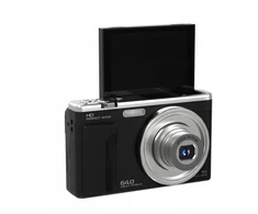 Skaitmeninis fotoaparatas Xrec Aparat Skaitmeninis Xrec C89 64mp 4k 10x Zoom Optyczny Obrotowy Ekran Lcd 3,2" / C89 / Juodas