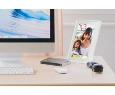 Nuotraukų rėmelis skaitmeninis rėmelis Braun Phototechnik Braun DigiFrame 1019 WiFi 25.7cm (10.1) balta