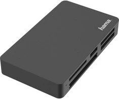 Klaviatūra Kortelių skaitytuvas Hama All-in-One, juodas