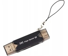 JJC Skaitytuvas Atminties kortelės 3.0 USB / Micro USB / USB-C TYPE-C prievadas Micro SD / SD kortelėms