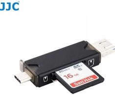 JJC Skaitytuvas Atminties kortelės 3.0 USB / Micro USB / USB-C TYPE-C prievadas Micro SD / SD kortelėms