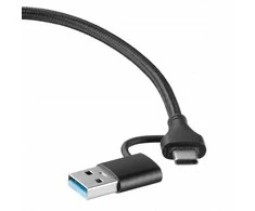 Atminties kortelių skaitytuvas - JJC CR CFB kortelių skaitytuvas USB 3.2 Gen2 Type C/USB A juodas