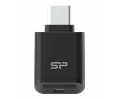 Kietasis diskas „Silicon Power“ atminties kortelių skaitytuvas C200 USB-C 3.2