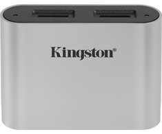 KINGSTON USB3.2 GEN1 WORKFLOW DVIEJŲ LANGŲ MICROSDHC/SDXC UHS-II KORTELĖS SKAITYtuvas