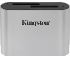 KINGSTON USB3.2 GEN1 WORKFLOW DVIEJŲ DARBŲ SDHC/SDXC UHS-II KORTELĖS SKAITYTUVAS
