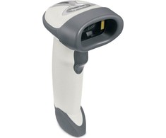 Zebra brūkšninių kodų skaitytuvas Zebra LS2208 lazerinis Baltas