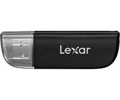 „Lexar“ kortelių skaitytuvas SD/MicroSD/SDHC/SDXC, dviejų lizdų, USB-A, USB 3.2 Gen1, iki 104 MB/s