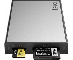 Skaitytuvas Lexar Lexar Professional Workflow USB 3.2 Gen2 skaitytuvas, UHS-I / UHS-II, palaiko SD / MicroSD