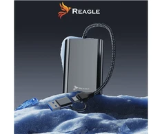 Skaitytuvas Reagle CFExpress B tipo kortelių skaitytuvas USB 3.2 Gen 2 iki 2TB 10 Gb/s 2v1 USB C REAGLE