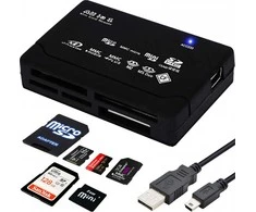 Czytnik Skaitytuvas „Micro SD USB USB-C SDHC CF“ atminties kortelių skaitytuvas SM-E378