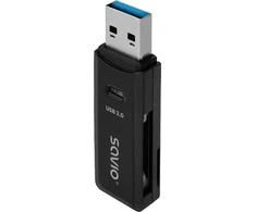 SAVIO SD kortelių skaitytuvas, USB 3.0, AK-64