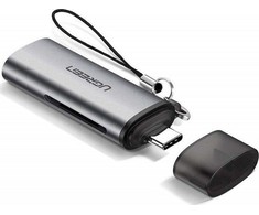 UGREEN 2in1 kortelių skaitytuvas USB-C 3.1 - Micro SD/SD
