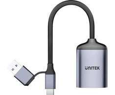 Unitek Skaitytuvas kart pamięci SD4.0 /Micro SD4.0, 2w1
