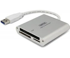 UNITEK Y-9313 Unitek USB3.0 su Multi-In-One Aliuminio kortelių skaitytuvu Y-9313