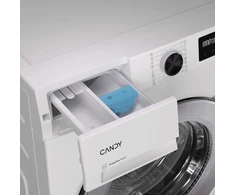 Candy Skalbimo mašina | BR 26SSV6-S | Energy efficiency class A | Front loading | Skalbimo talpa 6kg | 1200 RPM | Gylis 42 cm | Plotis 60 cm | Ekranas | Digital | Steam function | Wi-Fi | Baltas