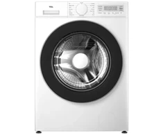 TCL | Skalbimo mašina | FF0844WA0 | Energy efficiency class A | Front loading | Skalbimo talpa 8kg | 1400 RPM | Gylis 52 cm | Plotis 60 cm | Ekranas | LED | Steam function | Wi-Fi | Baltas