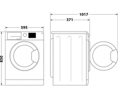 Skalbimo mašina Whirlpool FFB 7269 BV PL