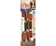 8IN1 flavours trigubo skonio skanėstas šunims Mega Skewers, 160g