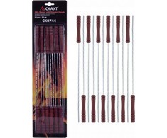 Bbq Expert Iešmai kebabams ir mėsai 38 cm, 12 vnt. komplektas