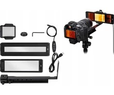 Skeneris JJC LED juostų skaidrių negatyvų skaitytuvas 135 120 mm 35 mm 135 mm 120 mm į JPG / FDA-S2