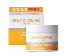 Skin627 „Dewy Glow“ drėkinamasis ir skaistinantis veido kremas 50 g
