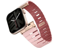 Apyrankė Skinarma Gemini for Apple Watch 42/41/40 mm rožinės spalvos