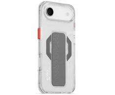 Skinarma „Haxa“ dėklas, skirtas „iPhone“ oro magnetiniam įkrovimui ir laikiklio laikikliui, permatomas