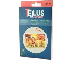 Skleplolki Medinis 3D sulankstomas teatras - Liūtas