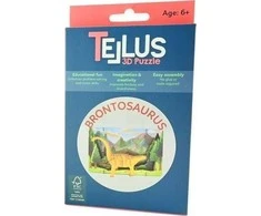 Skleplolki Medinis 3D sulankstomas teatras - Brontosaurus