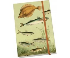 Skona Ting dekoratyvinis sąsiuvinis A5 STNOTE 122 Nordic Fish