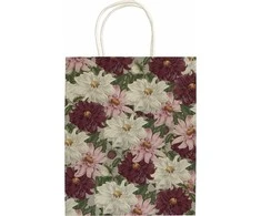Skona Ting A5 STBAG150 Violetinė Dahlia dekoratyvinis krepšys