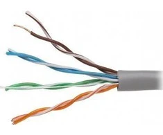 Metacon Tinklo kabelis UTP 1m be antgalių Cat5e, skirtas patalpoms, varinis