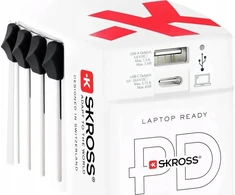 Skross World USB Charger AC65PD kelioninis adapteris