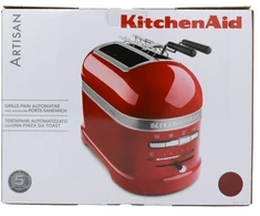 KitchenAid 5KMT2204EER 7 2 griežinėliai 1250 W Raudona, Nerūdijančiojo plieno