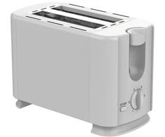 Rosberg 555R51440G, dviejų riekelių skrudintuvas, 700 W, 6 šildymo lygiai, balta
