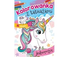 Skrzat Wydawnictwo Kolorow.su tatuiruotė. Vienaragiai 72044