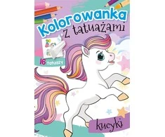Skrzat Wydawnictwo Kolorow.su tatuiruotė.Kucyki 72051