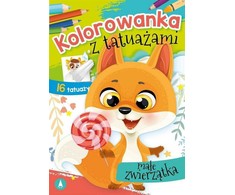 Skrzat Wydawnictwo Kolorow.su tatuiruotė. Maži gyvūnai 72747