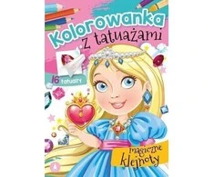 Skrzat Wydawnictwo Kolorow.su tatuiruotė. Magiški brangakmeniai 74734