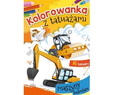 Skrzat Wydawnictwo Kolorow.su tatuiruotė. Statybinės mašinos 72075