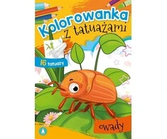 Skrzat Wydawnictwo Spalvingų vabzdžių tatuiruotė 73966