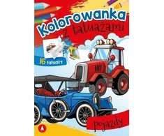 Skrzat Wydawnictwo Kolorow.su tatuiruotė. Transporto priemonės 74178